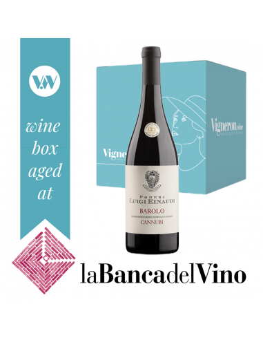 Verticale Barolo Cannubi 2013 - 2014 - 2016 - 3 bottiglie - Podere Luigi Einaudi Banca del vino