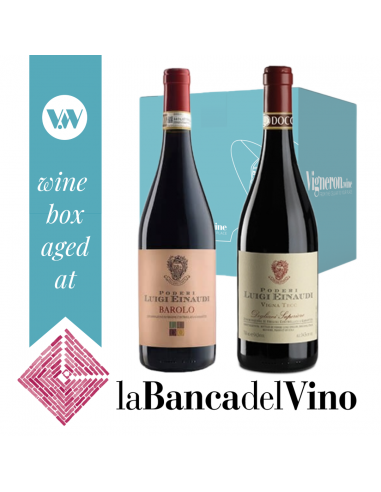 Box Podere Luigi mista 2006, 2012, 2015 - 3 Bottiglie - Podere Luigi Einaudi Banca del vino