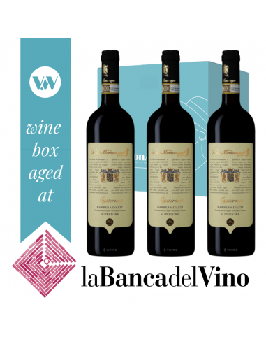 Verticale Barbera d'Asti Superiore Mysterium 2013-2014-2017 - 3 bottiglie - Tenuta Montemagno Banca del Vino