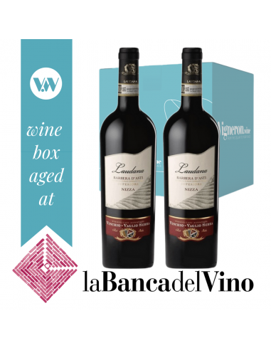 Mini Verticale Barbera d'Asti Superiore Nizza Bricco Laudana 2003 - 2005 - 4 bottiglie - Vinchio Vaglio Serra Banca del Vino