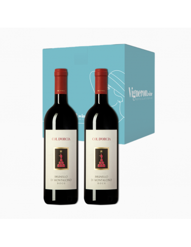 Verticale di Brunello di Montalcino 2002- 2012 DOCG -2 bottiglie - Col D'Orcia Box