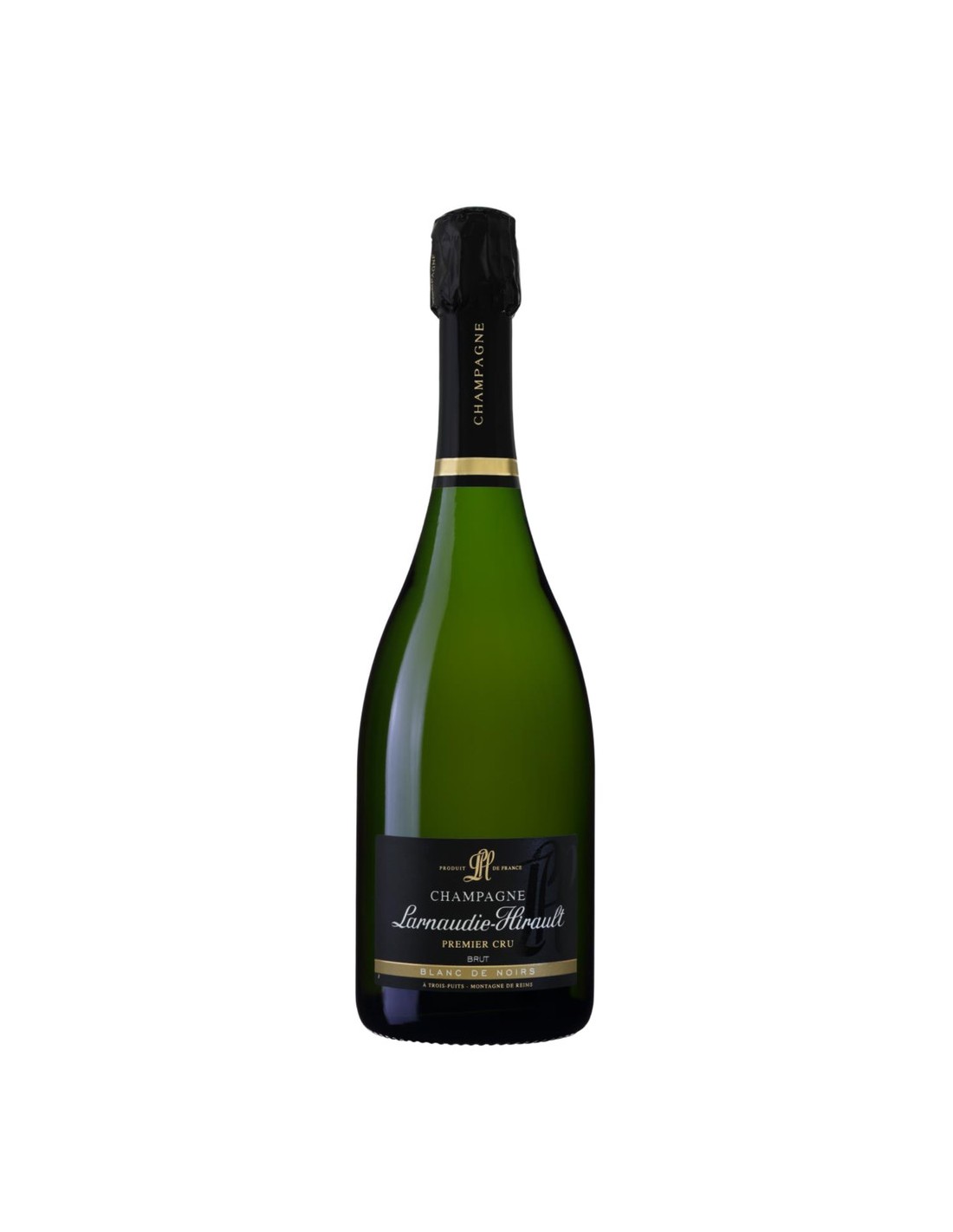 Premier Larnaudie Blanc Hirault Champagne Cru de 2011 Noir Aoc- Brut