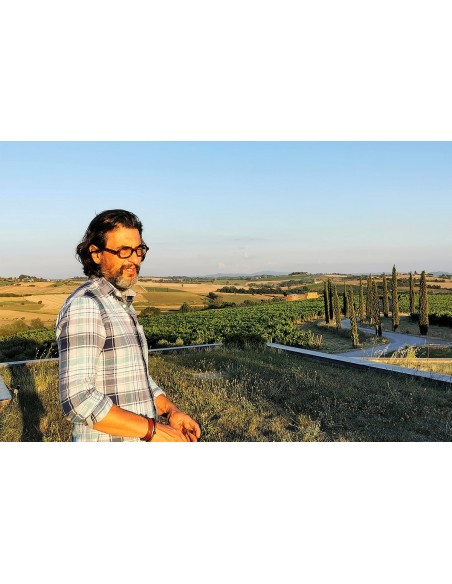 Syrah nel bicchiere -  3 bottiglie - Stefano Amerighi