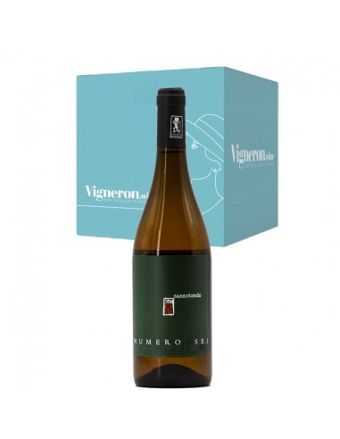 Numero Sei 2021 Toscana Bianco Igt  - 3 bottiglie - Sassotondo Box