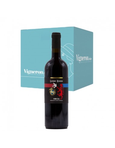 Leone Rosso Orcia 2020 Doc - 6 bottiglie - Fattoria del Colle Box