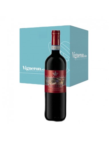 Petaso 2020 Rosso di Montepulciano Doc - 6 bottiglie - Montemercurio Box